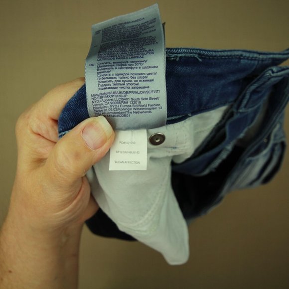 NYDJ Marilyn Straight Crop Jeans Women's Size 22W Clean Affection Wash Denim - Picture 9 of 9